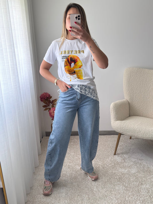 T-shirt pretsel