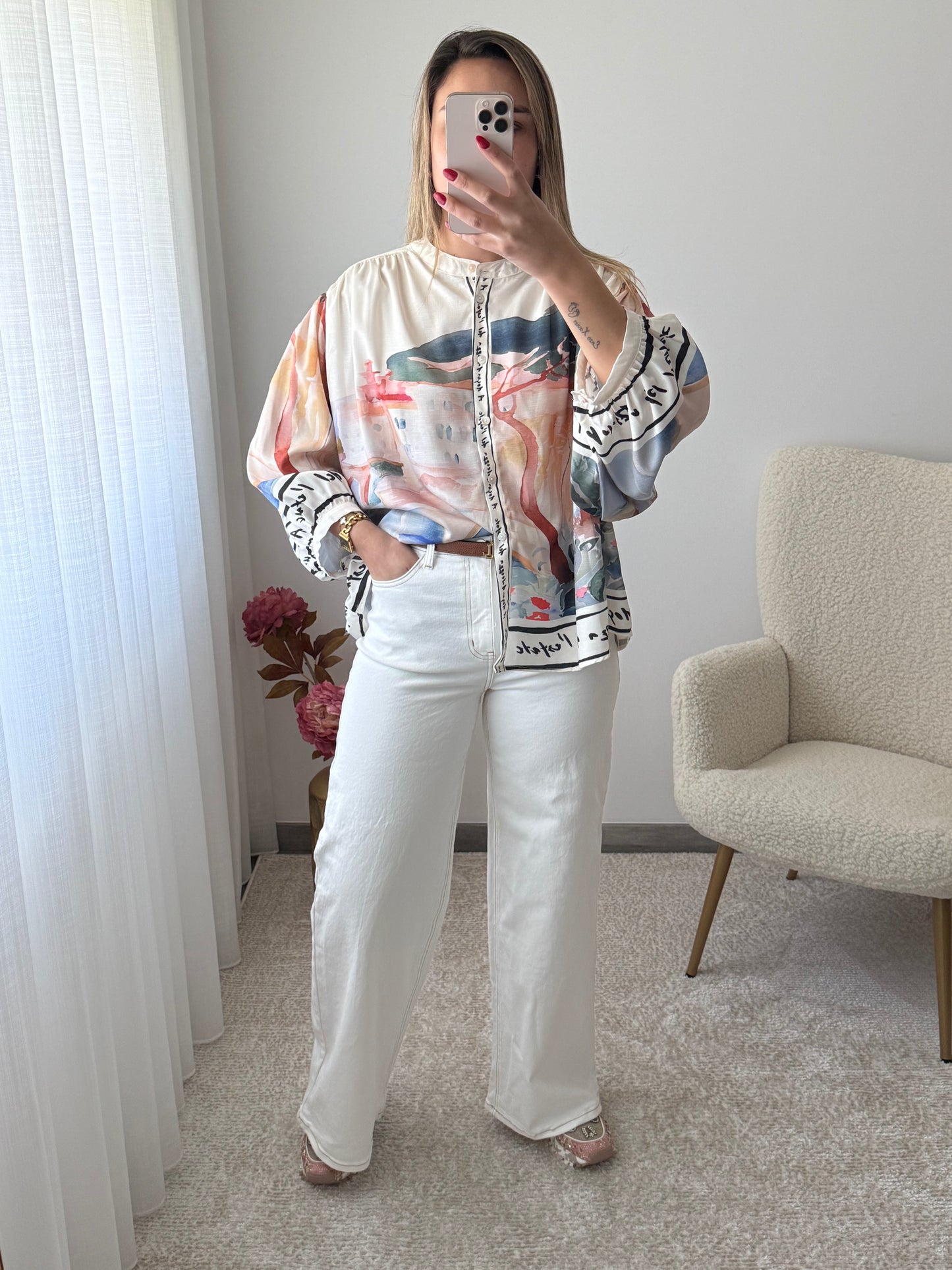 Jeans branca