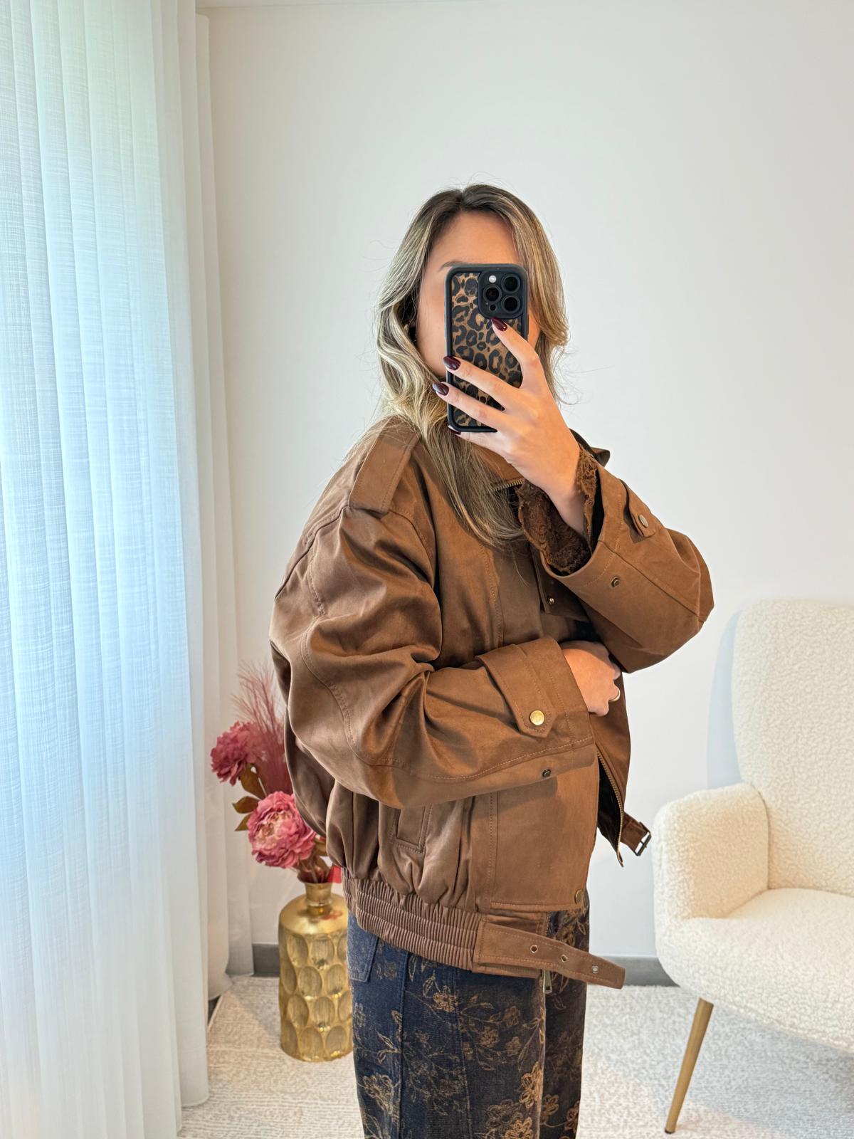 Biker pele de pêssego