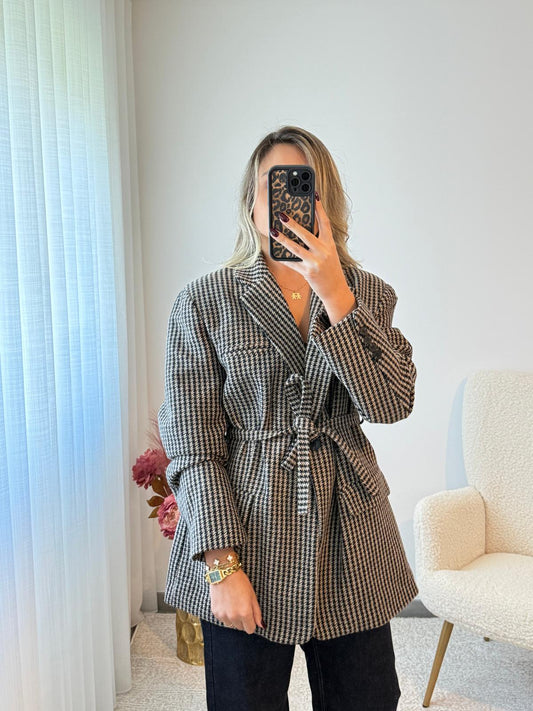 Blazer quadrados Lumina