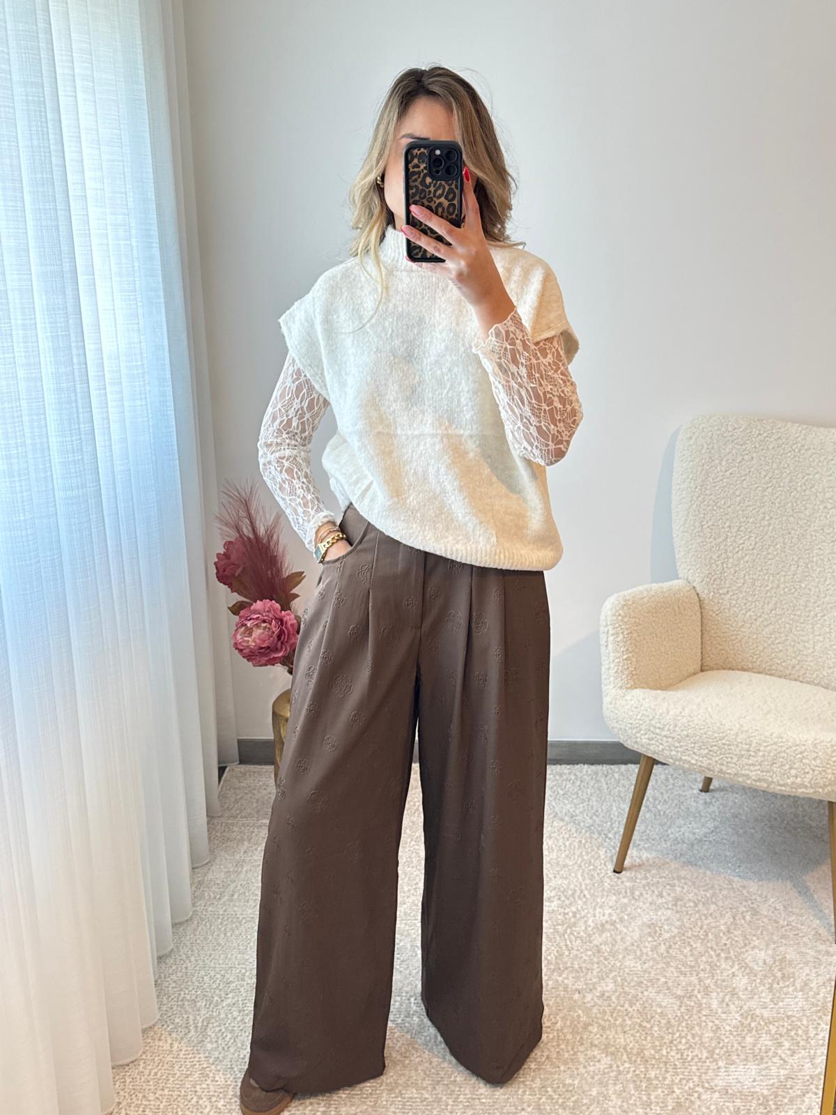 Calça Wide Leg