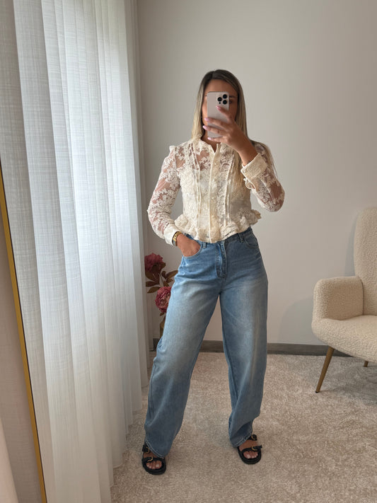 Blusa renda