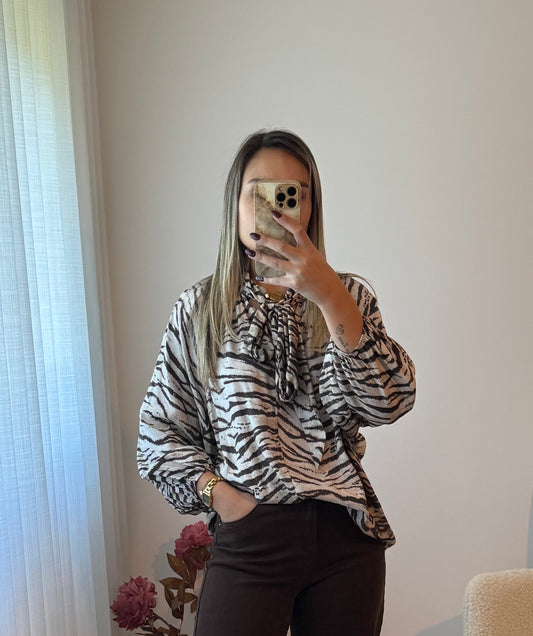 Blusa zebra