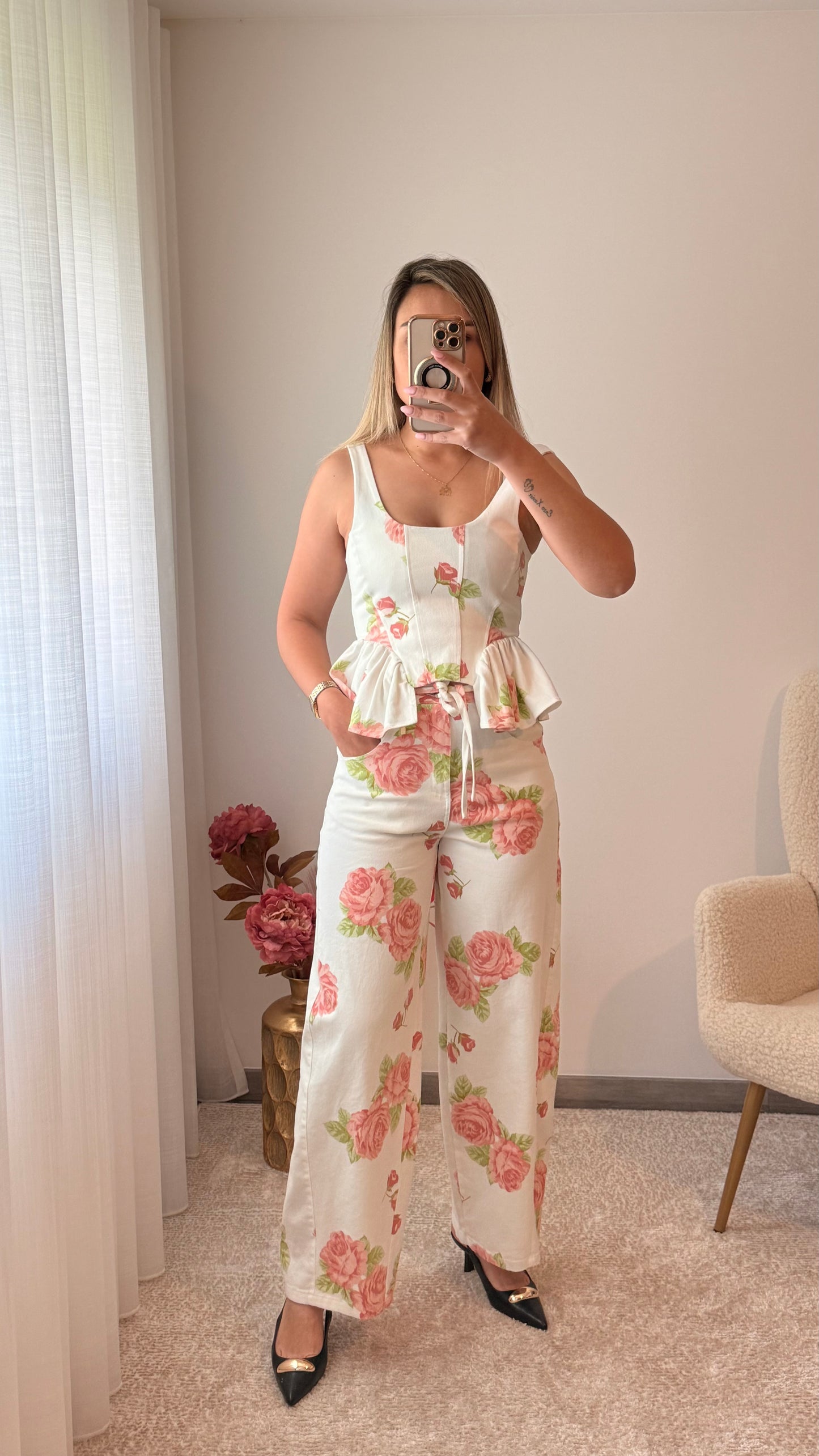 Set Lumina flores