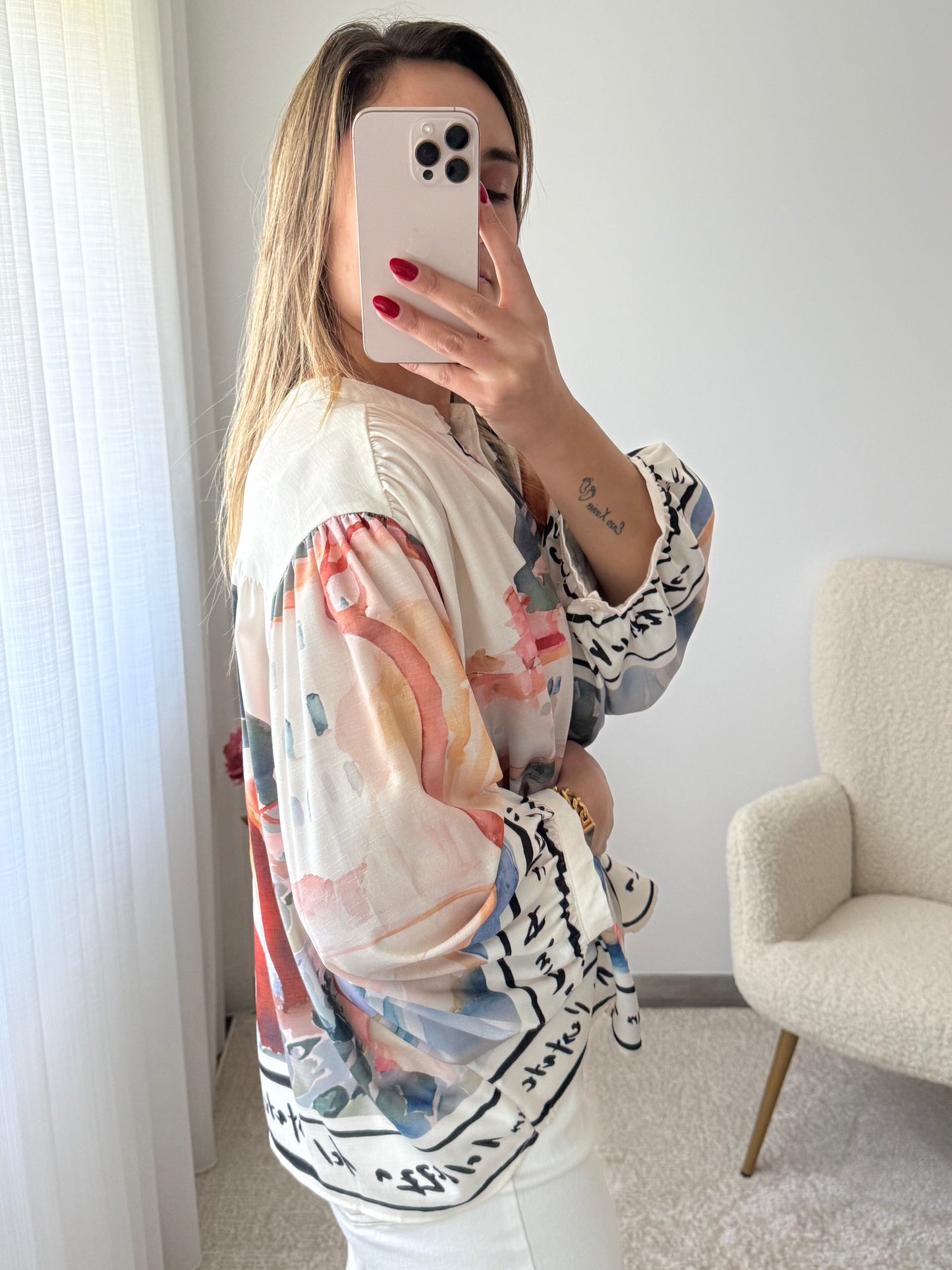 Blusa estampada