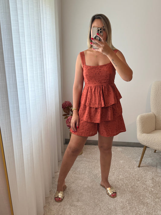 Set bordado inglês