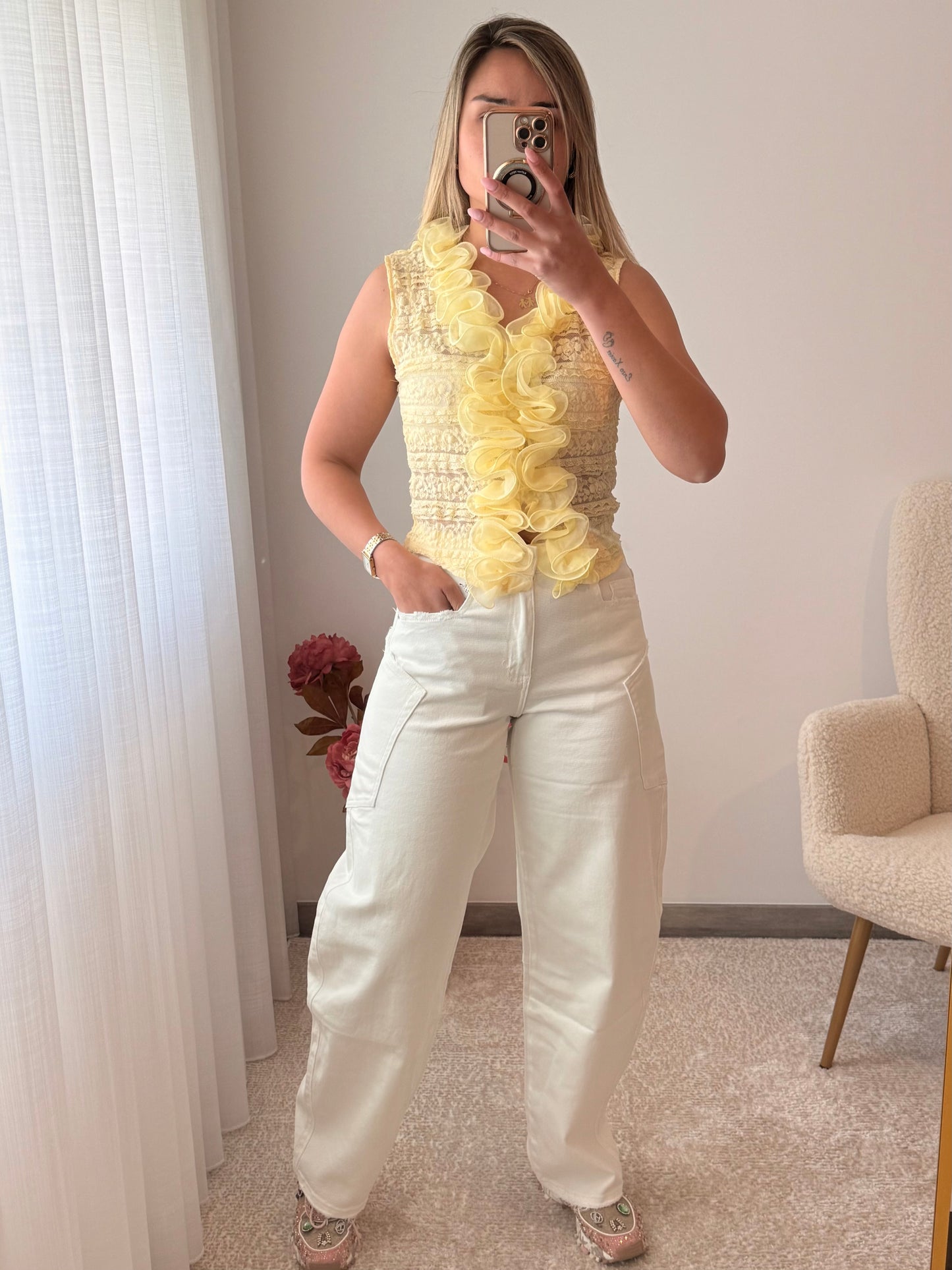 Jeans branca
