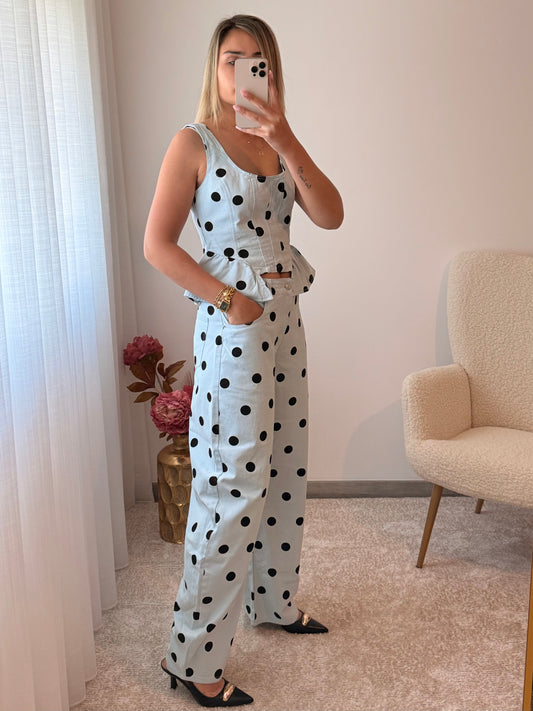 Conjunto polka dots