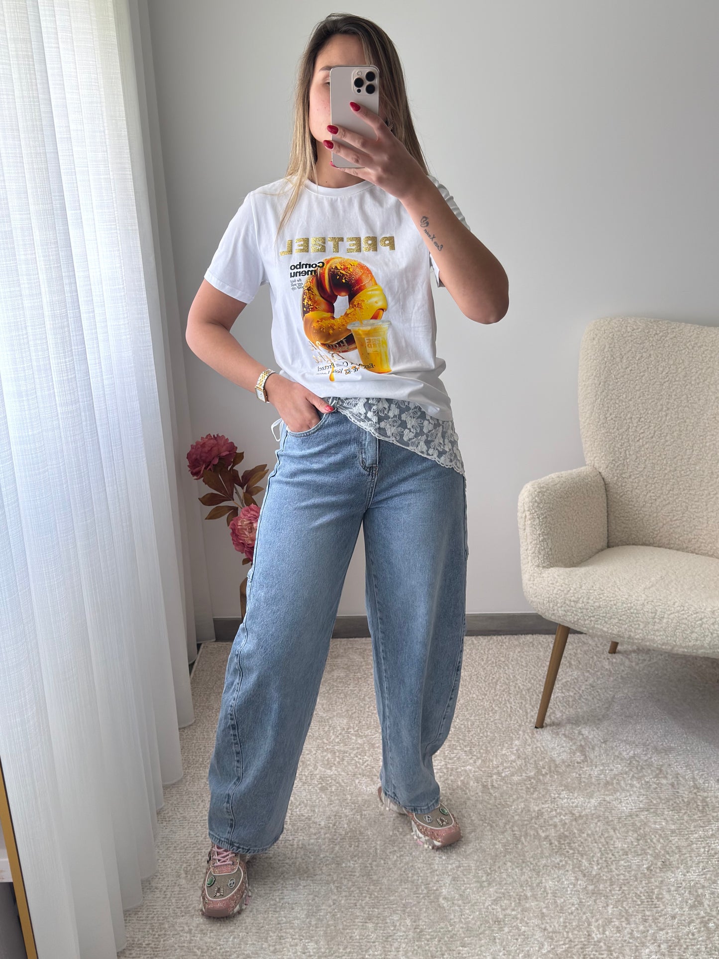 T-shirt pretsel