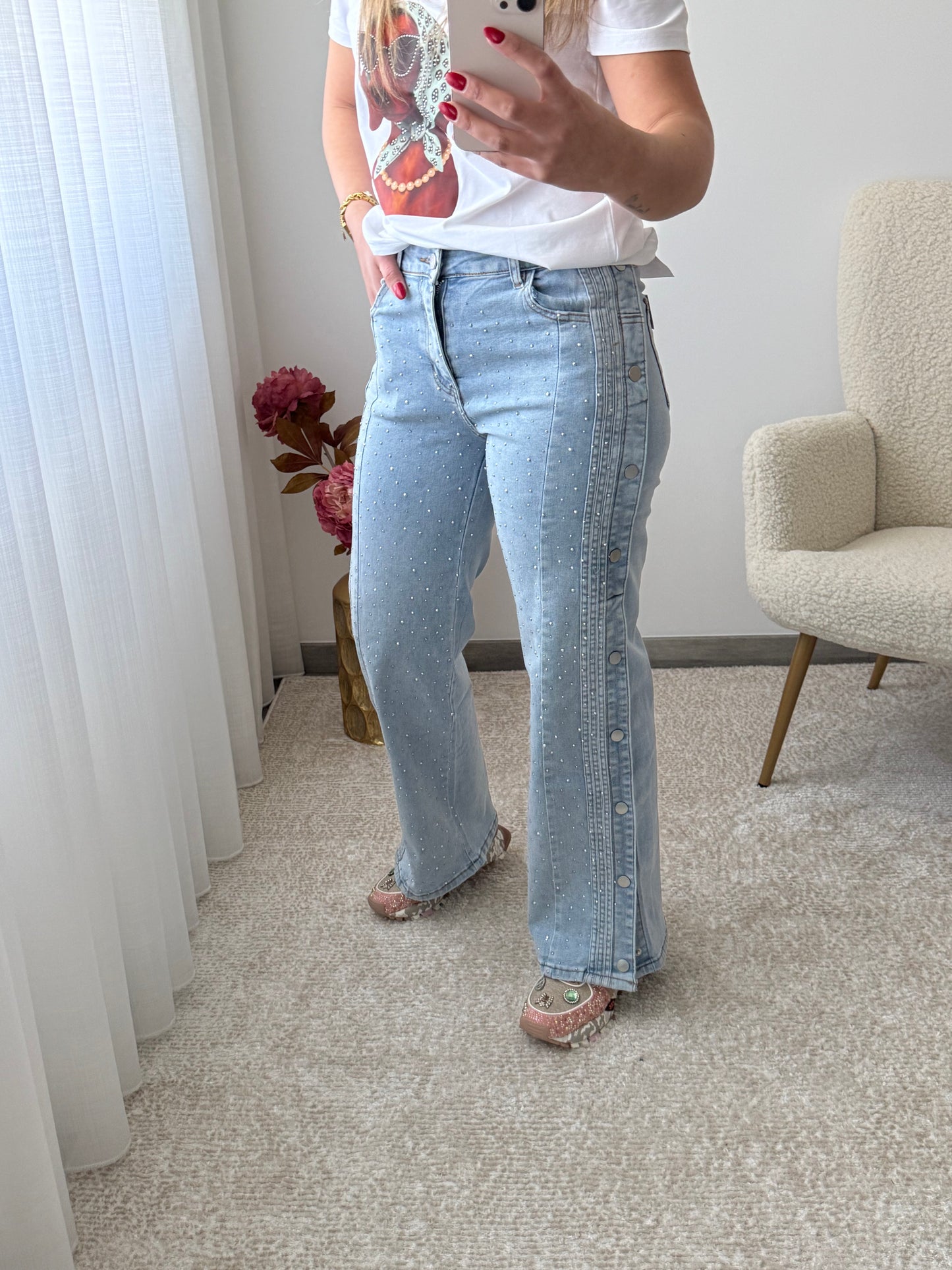 Jeans aberturas
