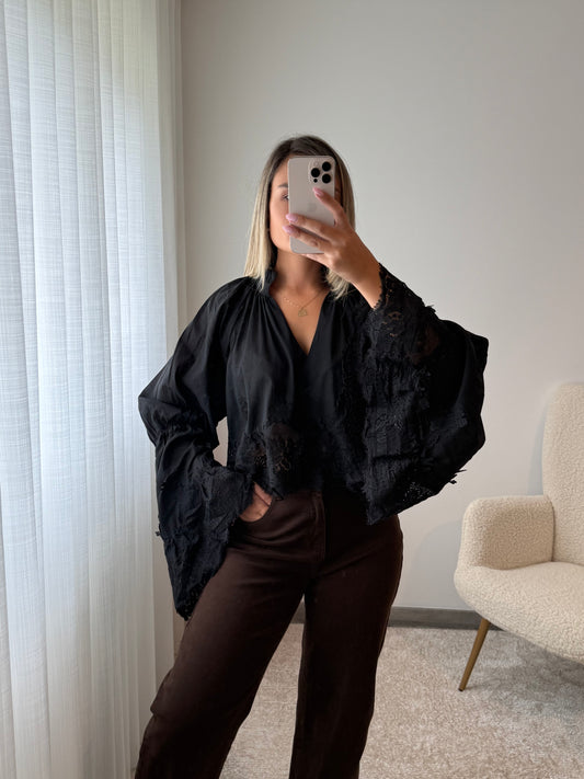 Blusa romântica