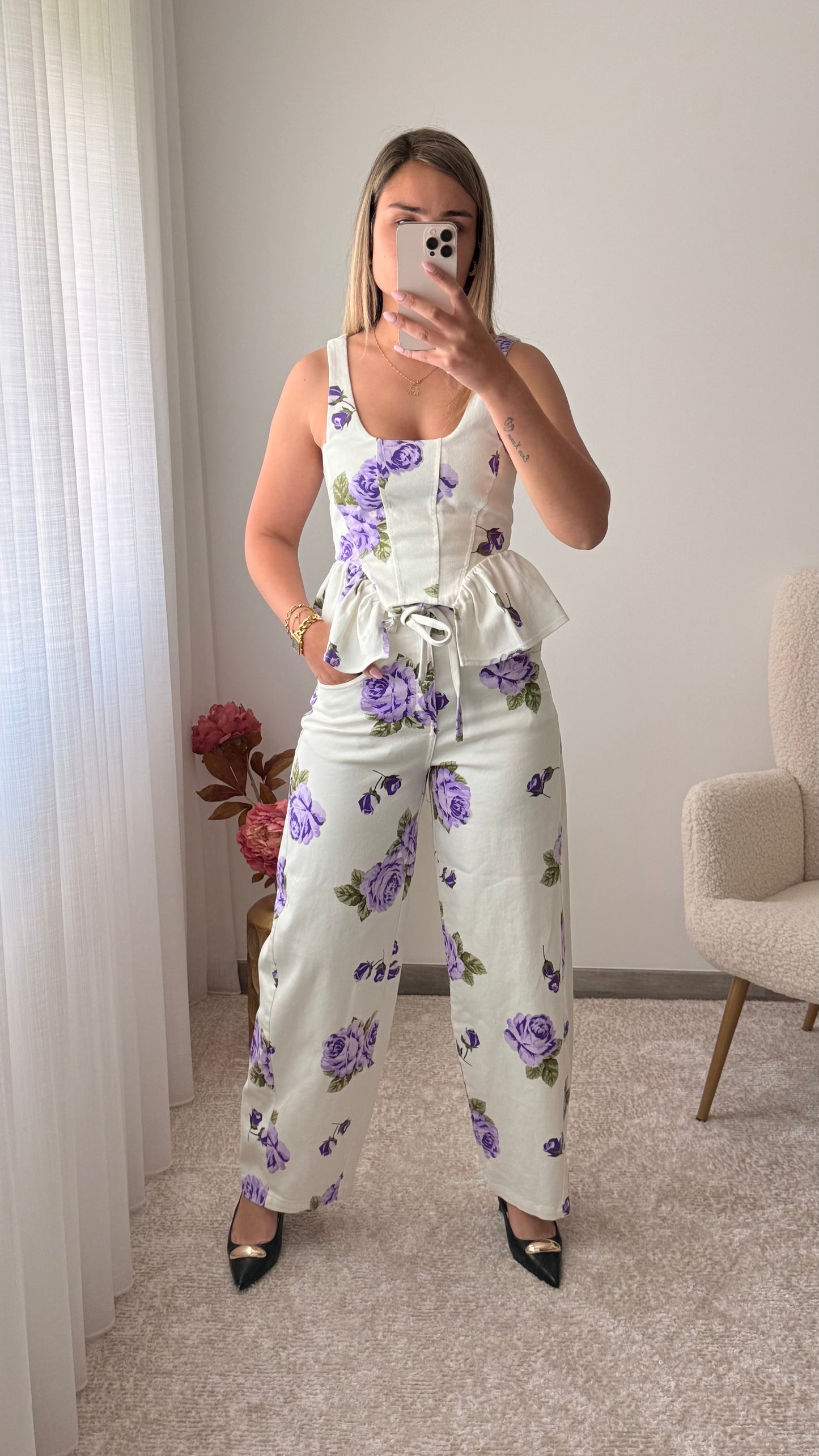 Set Lumina flores