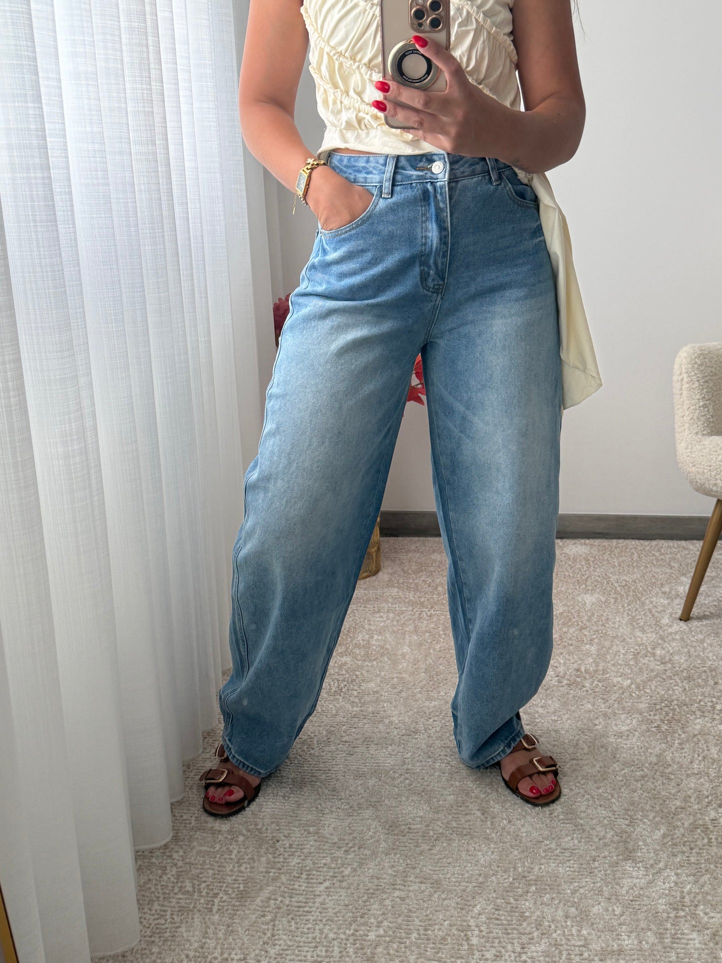Jeans prega