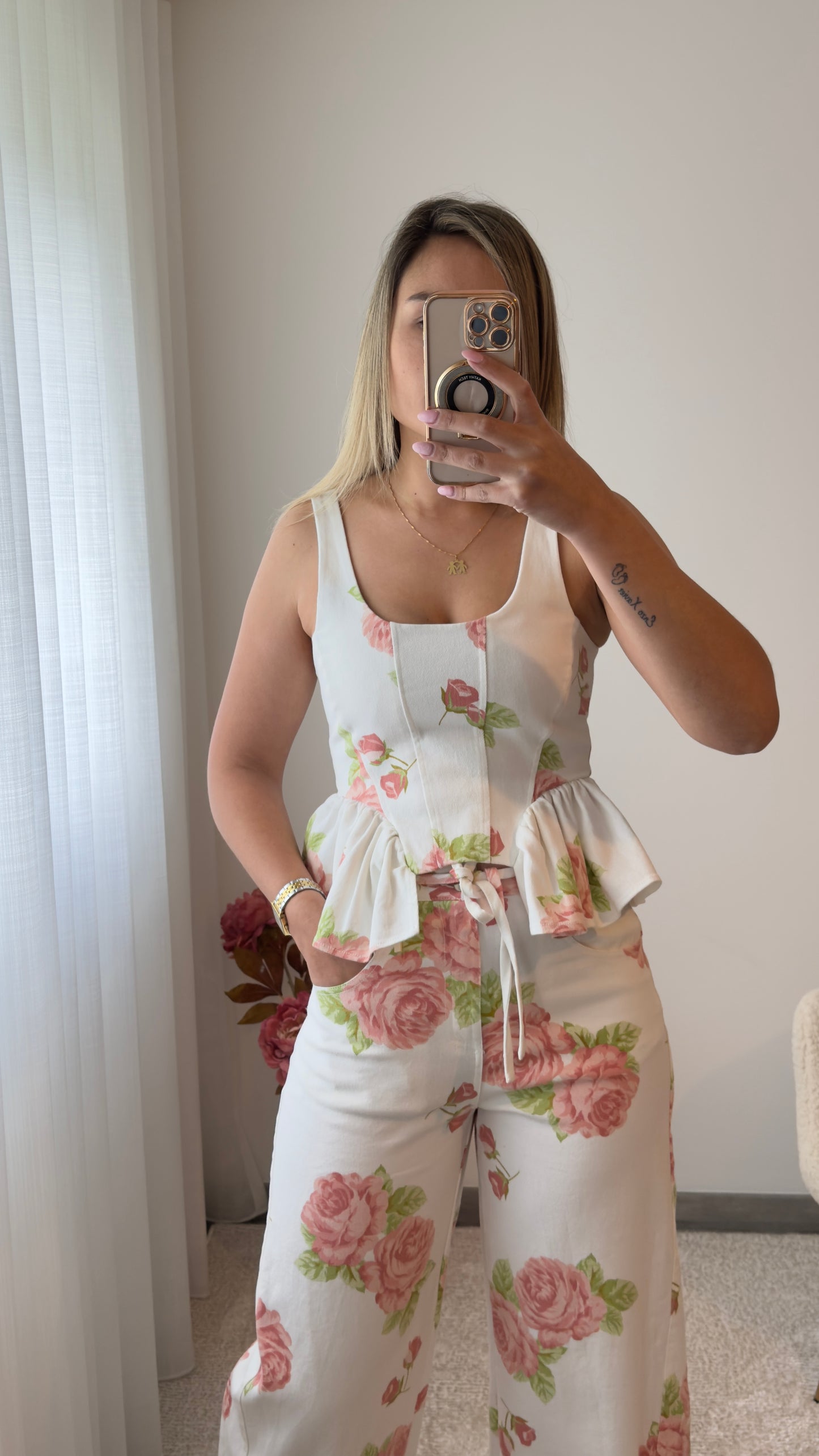 Set Lumina flores
